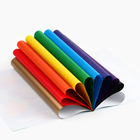 Бумага цветная в папке А4 10 л 10цв золото/серебро БукиБяки - Фото 2