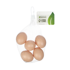 Яйцо искусственное подкладное, для кур, 4×5 см, 1 шт., коричневое, Greengo - Фото 3