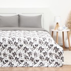 Покрывало евро макси LoveLife Flowers, 240×230±5 см, жатка - Фото 1