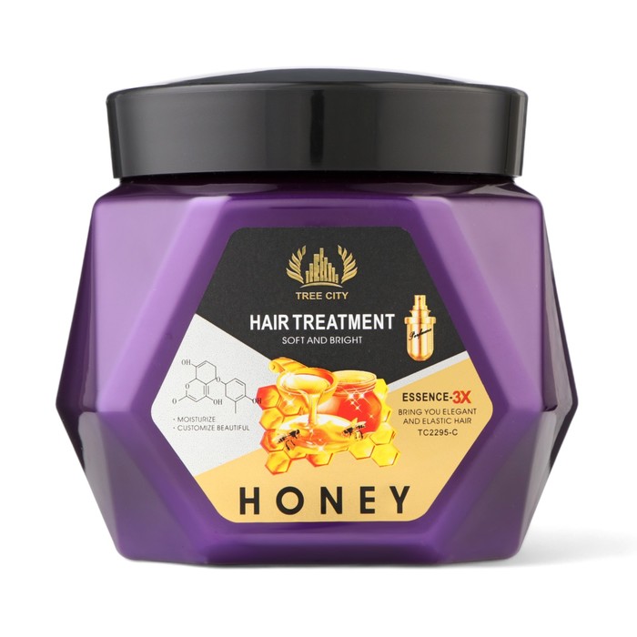 Маска для волос, увлажнение, с экстрактом мёда, 650 г - Фото 1