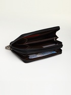 Портмоне-клатч мужской TEXTURA, с ручкой, чёрное - Фото 2