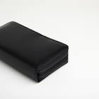 Портмоне-клатч мужской TEXTURA, 2 отделения, на молнии, чёрное - Фото 3