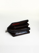 Портмоне-клатч мужской TEXTURA, 2 отделения, на молнии, чёрное - Фото 2