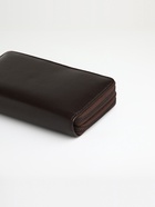 Портмоне-клатч мужской TEXTURA, два отделения, коричневое - Фото 3