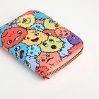 Кошелёк на молнии, разноцветный - фото 120381835