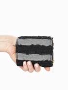 Кошелёк женский на молнии 8.5×2×11 см, джинсовый, чёрный - Фото 2