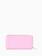Кошелёк женский на молнии, 20×2×10 см, лаковый, розовый - Фото 4