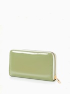 Кошелёк женский на молнии, 20×2×10 см, лаковый, зелёный - Фото 7