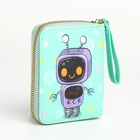 Кошелёк на молнии, салатовый - Фото 4