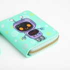 Кошелёк на молнии, салатовый - Фото 5