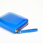 Кошелёк на молнии «Глянец», синий - Фото 4