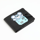 Кошелёк детский «Коала», маленький, на кнопке, чёрный - Фото 3