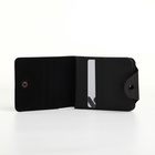 Кошелёк детский «Коала», маленький, на кнопке, чёрный - фото 120381849