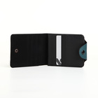 Кошелёк детский «Черепахи», маленький, на кнопке, зелёный - Фото 6