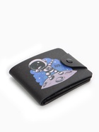 Кошелёк детский «Космонавт», маленький, на кнопке, чёрный - Фото 7