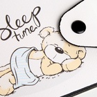 Кошелёк маленький Sleep time, детский, на кнопке, бежевый - Фото 6