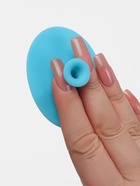 Щётка для умывания «Овал», на присоске, 6.3×5.2 см, голубая - Фото 4