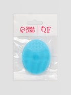 Щётка для умывания «Овал», на присоске, 6.3×5.2 см, голубая - Фото 5