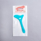 Трафарет для макияжа, силиконовый, 11.7×6×0.7 см, цвет голубой - Фото 6