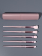 Набор кистей для макияжа, 5 предметов, сиреневый - Фото 3