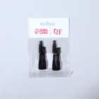 Набор кистей для макияжа «МИНИ», 2 шт., чёрный - Фото 8