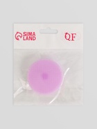 Щётка для умывания «Круг», силиконовая, на присоске, d=5.5 см, сиреневая - Фото 5