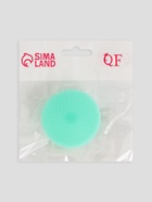 Щётка для умывания «Круг», силиконовая, на присоске, d=5.5 см, бирюзовая - Фото 5