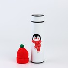 Термос новогодний с шапочкой«Пингвин», 500 мл - Фото 2