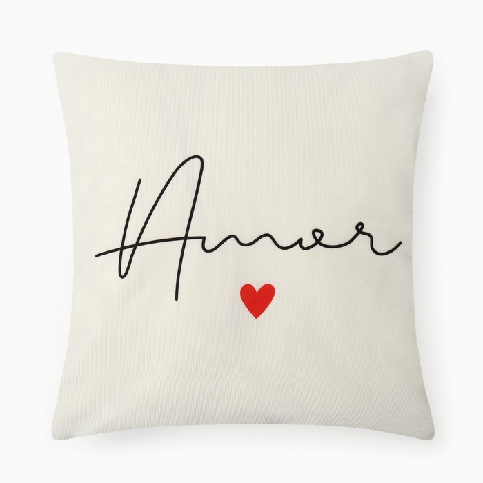 Чехол на подушку «Этель» Amor, 45×45 см - Фото 1