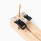 Набор для плетения из паракорда, 10 предметов, с деревянным станком, иглами, фастексами - Фото 5