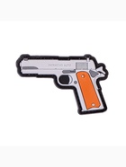 Шеврон на одежду «Пистолет», на липучке, 6×5 см, разноцветный - Фото 2