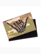 Шеврон на одежду «Скелет», на липучке, 8.5×5 см, разноцветный - Фото 2