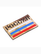 Шеврон на одежду «Россия», на липучке, 8.5×5 см, разноцветный - Фото 3