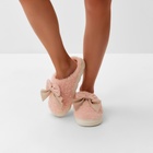 Тапочки женские, размер 36-37, цвет розовый - фото 25383350