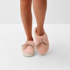 Тапочки женские, размер 40-41, цвет розовый - фото 25515964