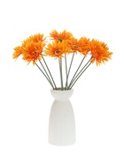 Цветы искусственные «Хризантема люкс», h=40 см, d=11 см, оранжевые  (артикул 10526688)  большой выбор товаров оптом и в розницу по низким ценам с доставкой