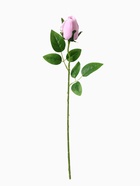 Цветы искусственные "Роза бутон бархат" 43 см,(бутон-h-7см)  розовый - фото 809138970