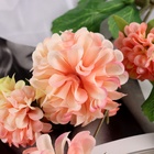 Цветы искусственные «Гортензия люкс кустовая», h=64 см, персиковые 10526707