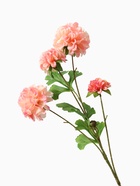 Цветы искусственные «Гортензия люкс кустовая», h=64 см, персиковые 10526707