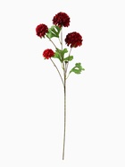 Цветы искусственные "Гортензия люкс кустовая" 64 см, красный - фото 809233173