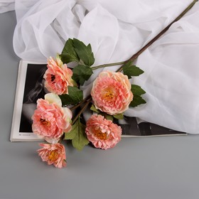 Цветы искусственные "Эустома Розанна" 70 см, розовый