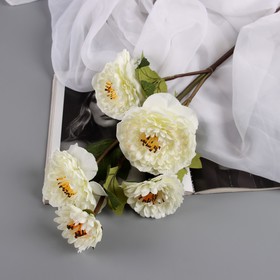 Цветы искусственные "Эустома Розанна" 70 см, белый