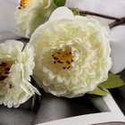 Цветы искусственные «Эустома Розанна», h=70 см, белые - Фото 3