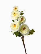 Цветы искусственные «Эустома Розанна», h=70 см, белые - Фото 5