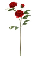 Цветы искусственные «Пион Беверли люкс», h=60 см, красные  (артикул 10526723)  большой выбор товаров оптом и в розницу по низким ценам с доставкой