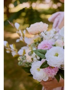 Цветы искусственные «Пион Беверли люкс», h=60 см, белые 10526724