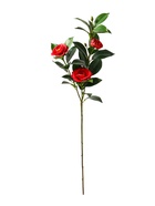 Цветы искусственные «Камелия», h=85 см, красные - Фото 5