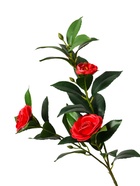 Цветы искусственные «Камелия», h=85 см, красные - Фото 6