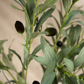 Дерево искусственное «Олива европейская», в горшке, h=100 см