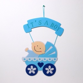 Украшение на гендер пати «Подвеска It's a Boy», 32×32×43 см 10535101